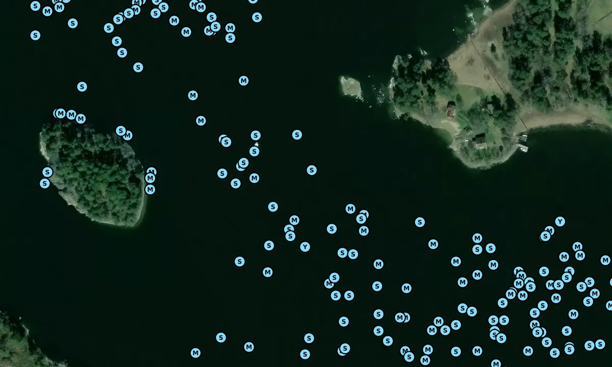 Satelite image of Gällnö - Hemfladen
