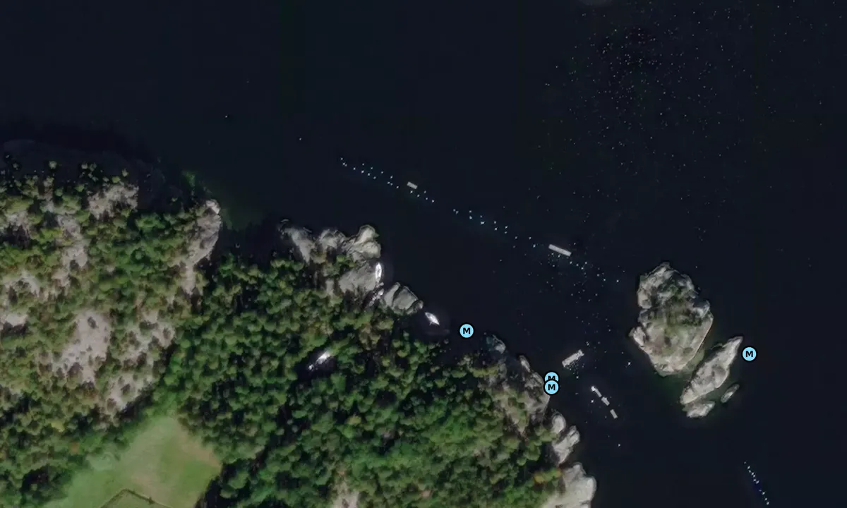 Satelite image of Galteryggen - Tjuvholmen - Tjärnö
