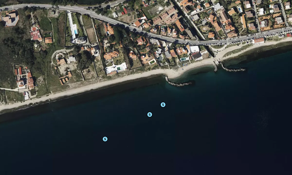 Satelite image of Ganzirri - NE
