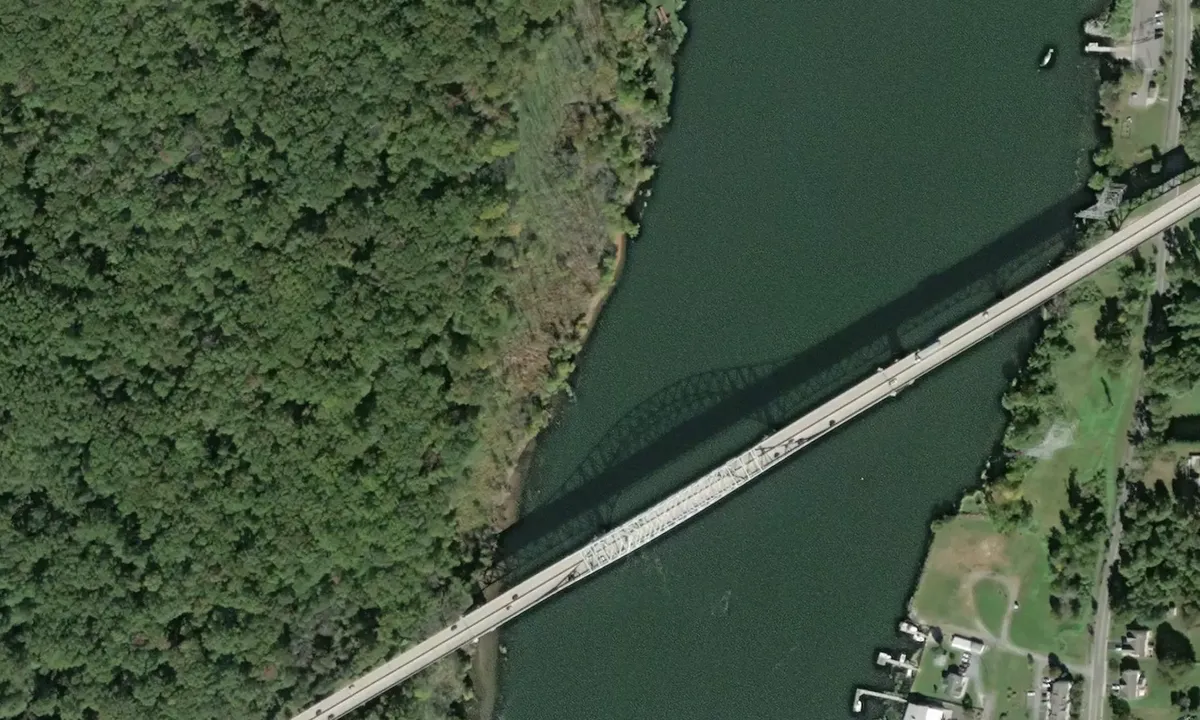 Satelite image of Garret Island