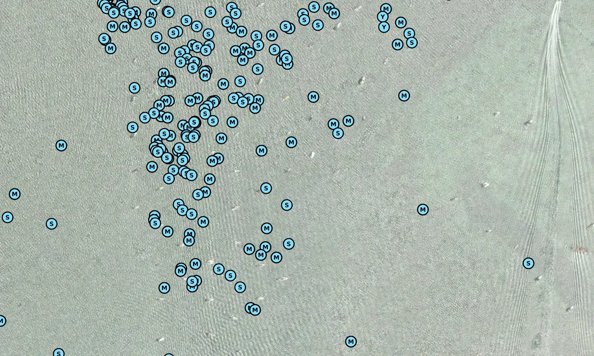 Satelite image of Garrison Bight Area