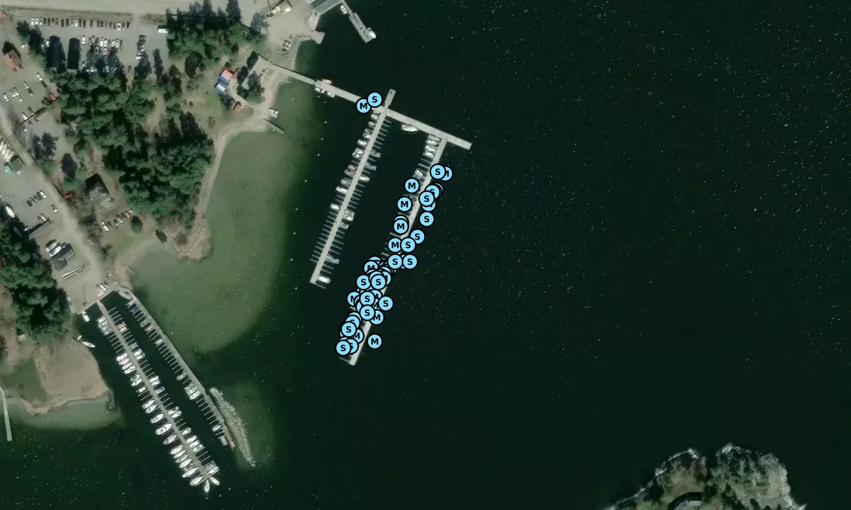 Satelite image of Gästhamnen Stavsnäs Vinterhamn