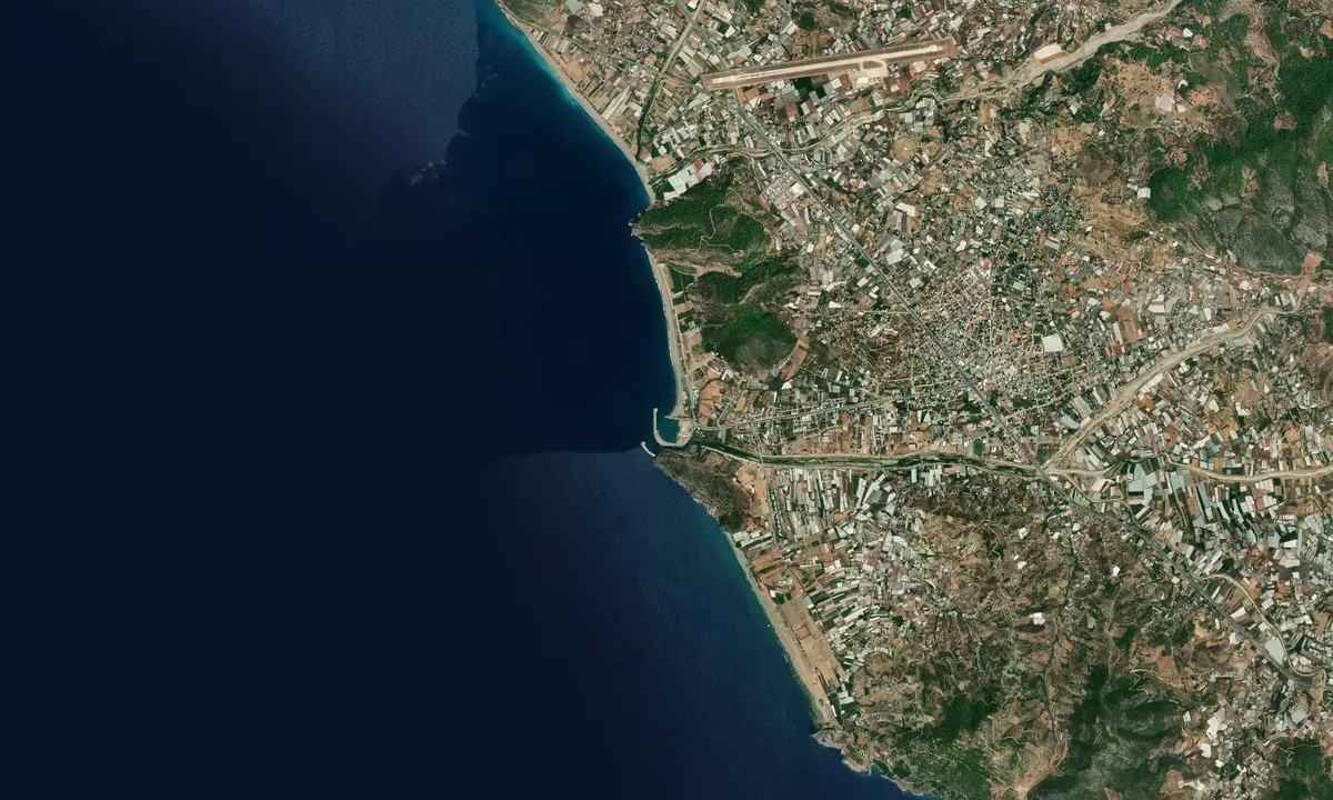 Flyfoto av Gazipasa Marina