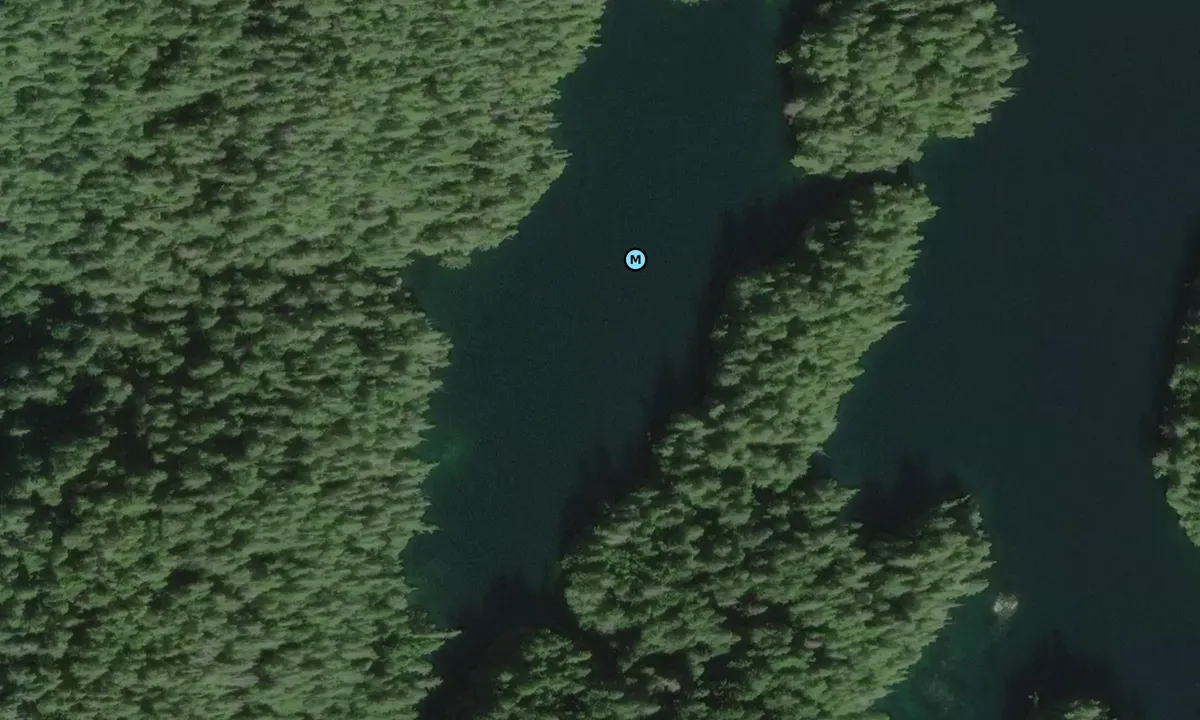 Satelite image of Geetla Cove