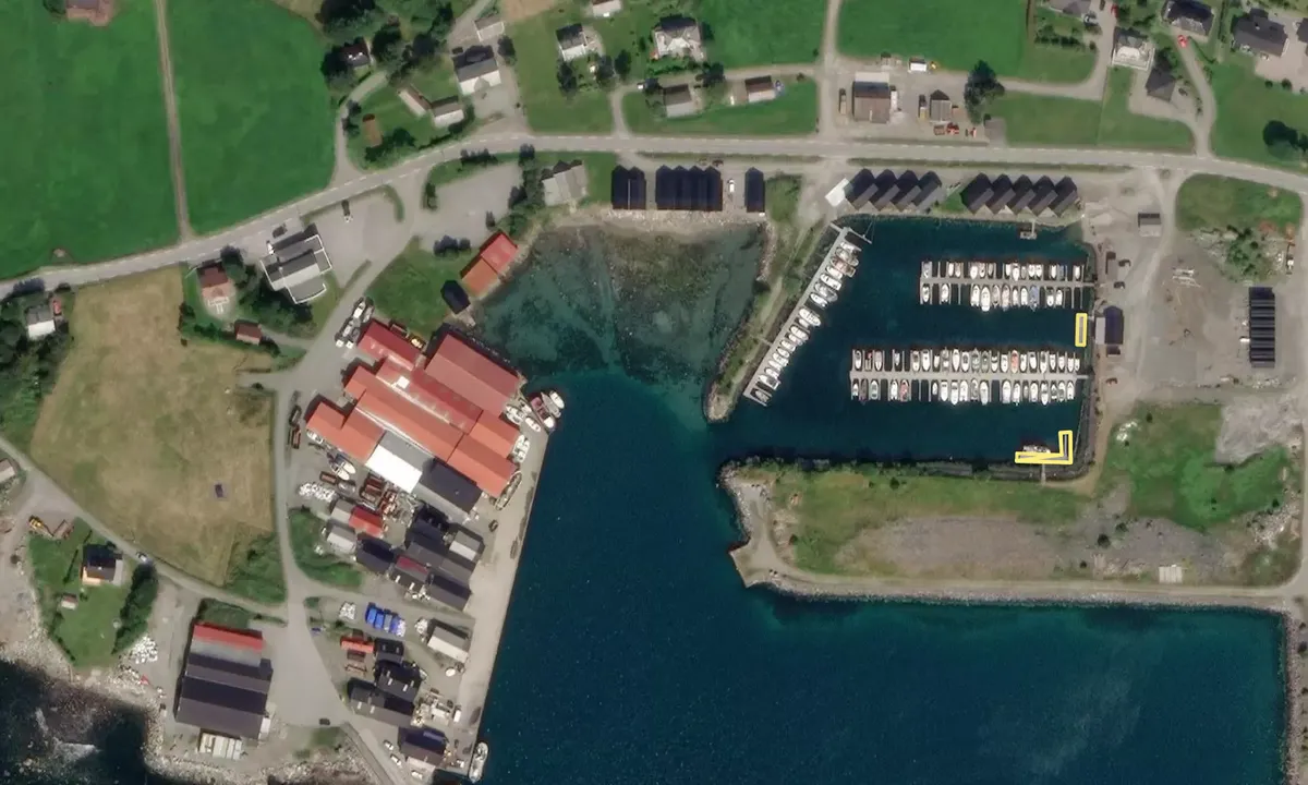 Satelite image of Geilevika - Godøy