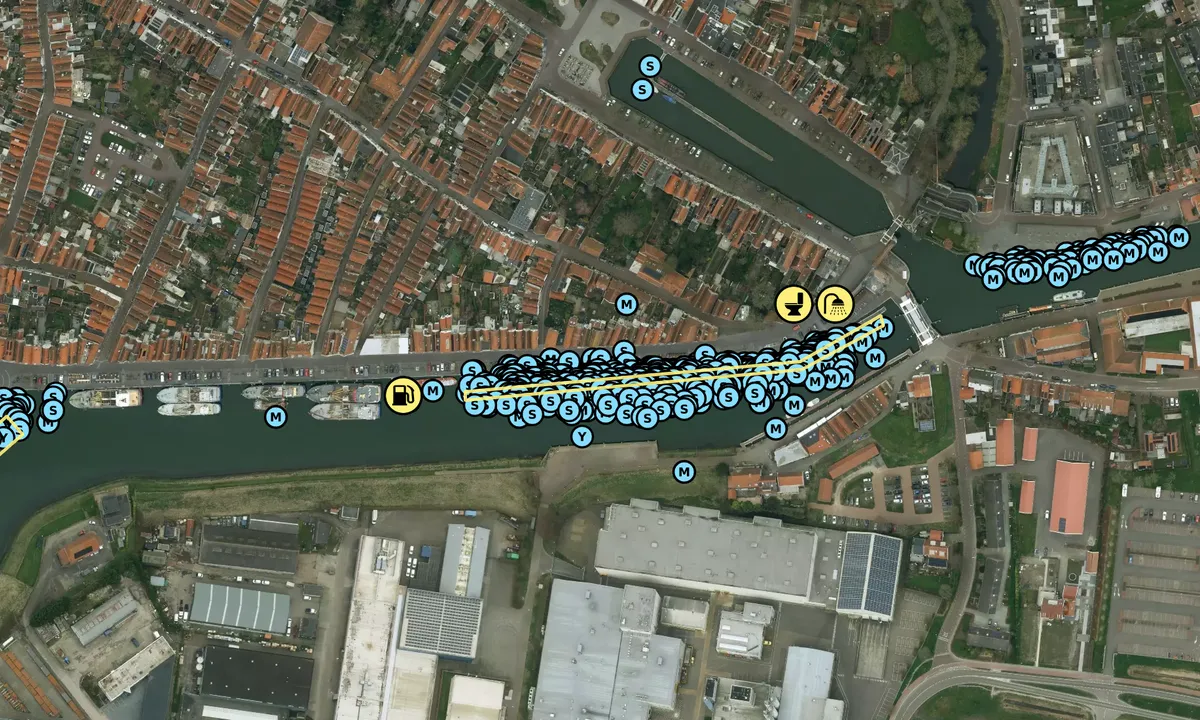 Satelite image of Gemeentelijke Jachthaven Zierikzee, Nieuwe Haven