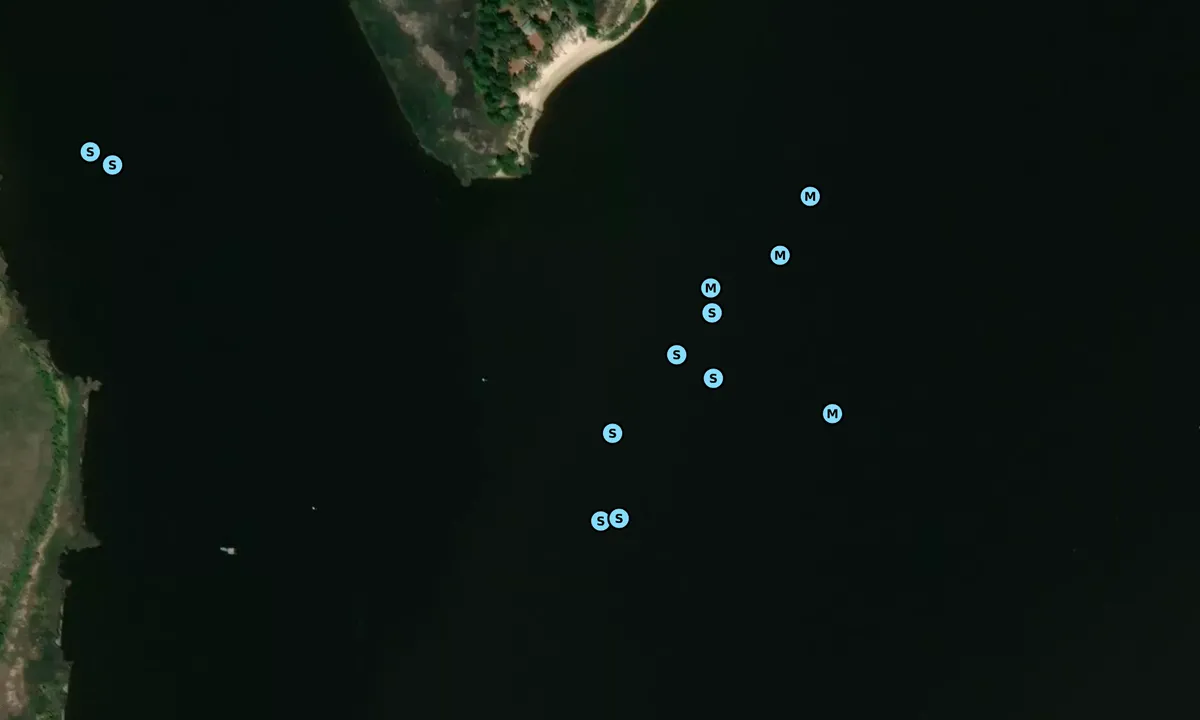 Satelite image of Georgetowm Anchorage Outside