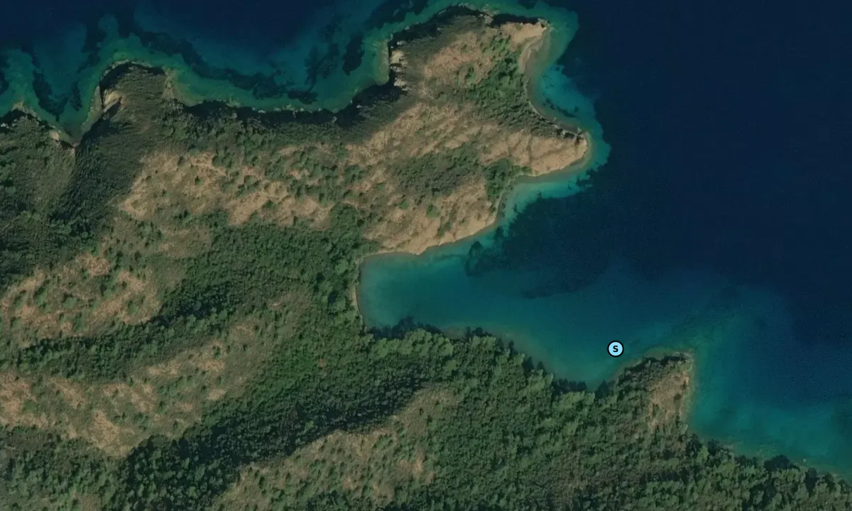 Satelite image of Gerence Cove