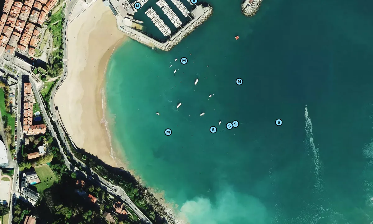 Satelite image of Getaria