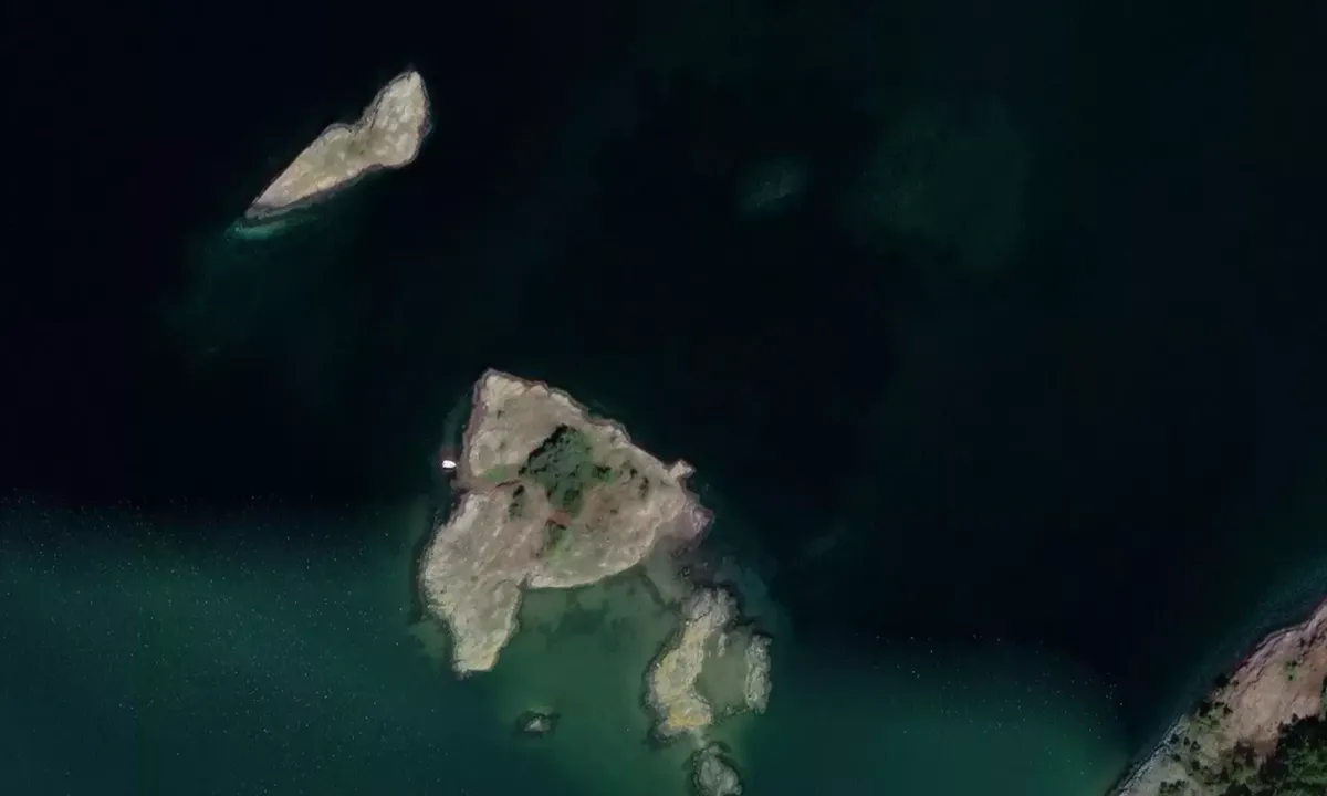 Satelite image of Getebodskär