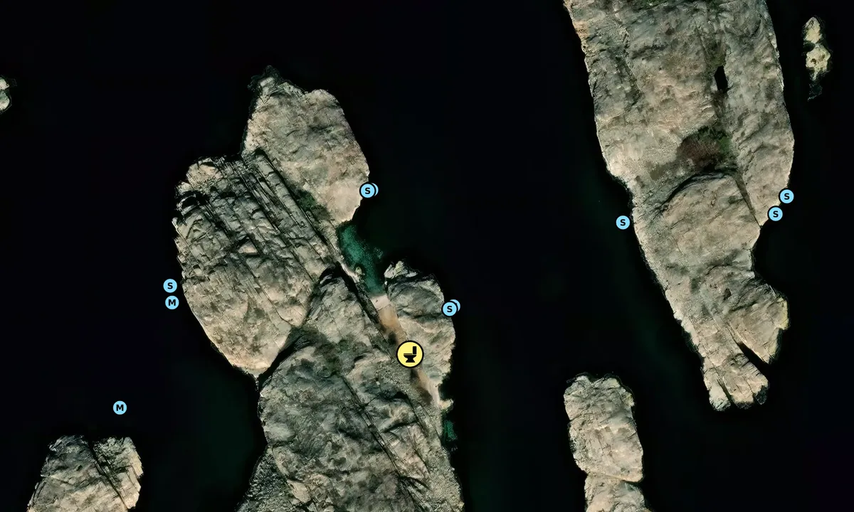 Satelite image of Getryggen - Fjällbacka