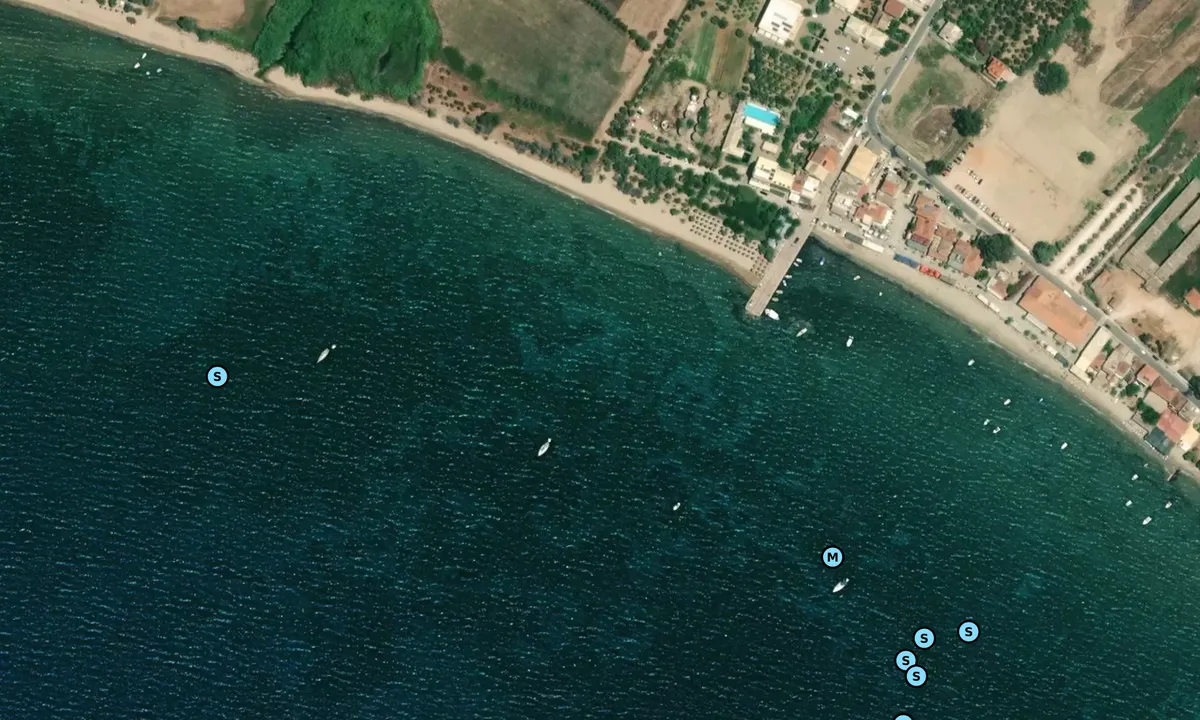 Satelite image of Gialova - Ormos Navarinou