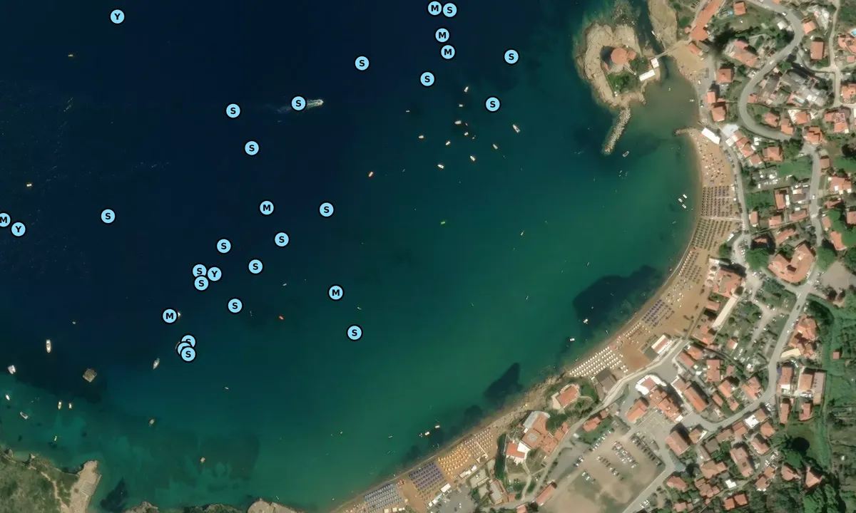 Satelite image of Giglio Campese 1