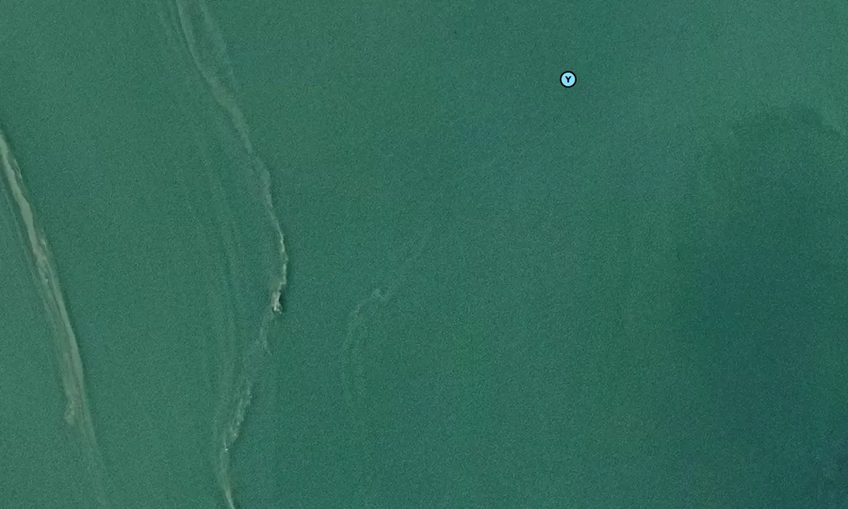 Satelite image of Gilbert Bay