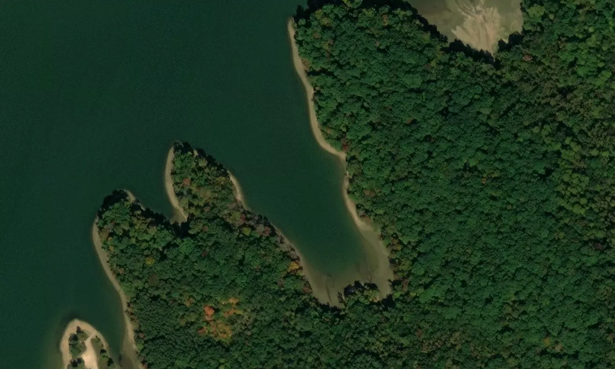 Satelite image of Ginger Bay - 2