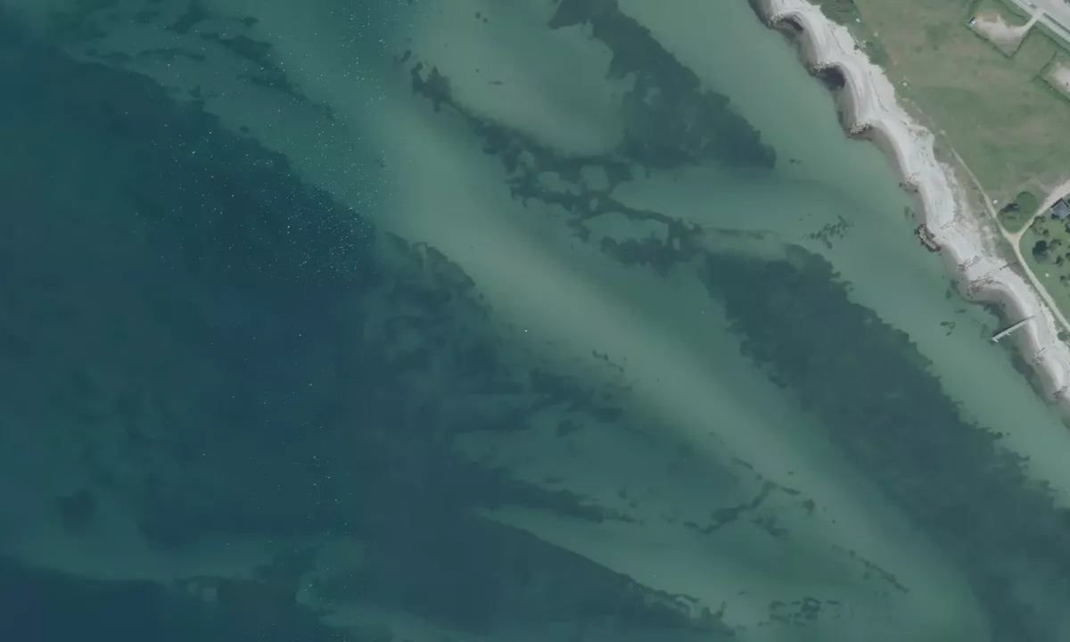 Satelite image of Gisseløre Sand bouy