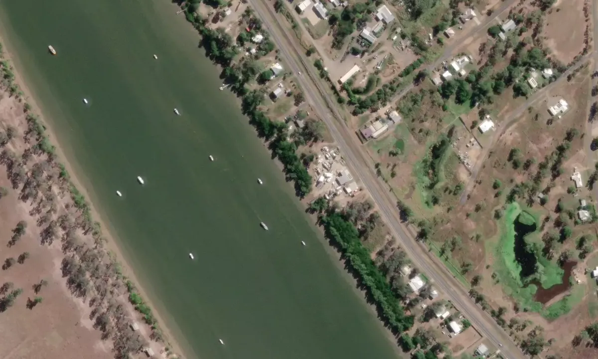 Satelite image of Glenns Slipway
