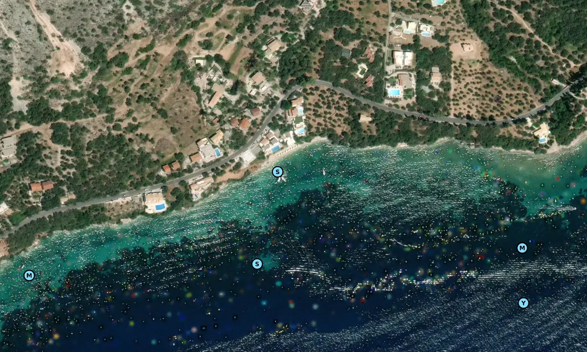 Satelite image of Glyfa taverna