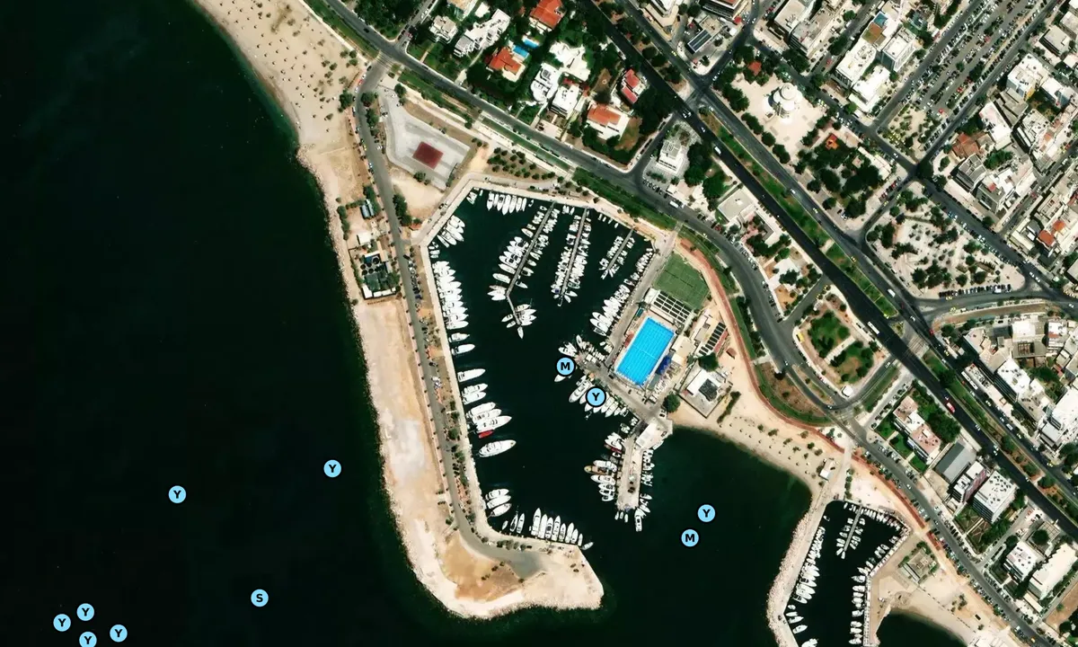 Satelite image of Glyfada