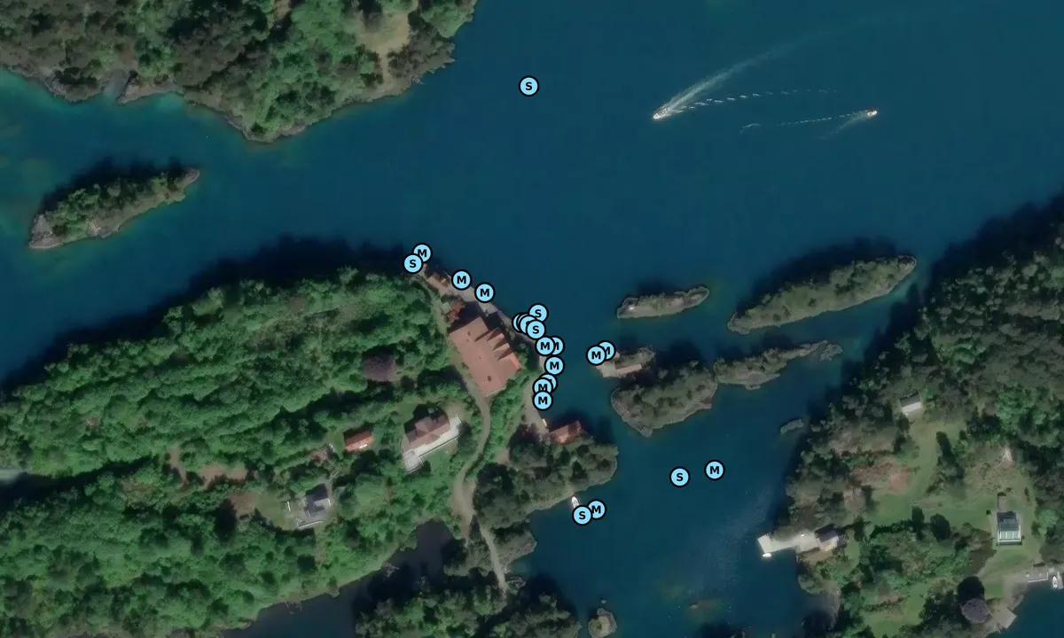 Satelite image of Godøysund Fjordhotell