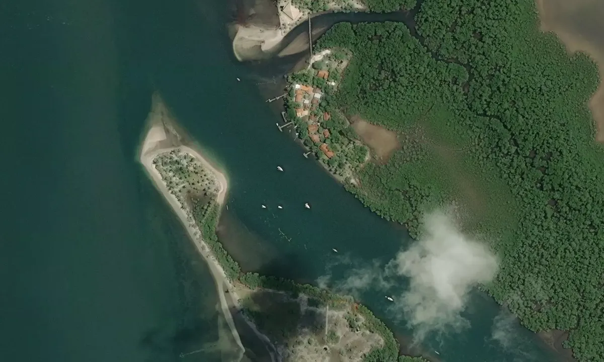 Satelite image of Goio Bahia de Camamu