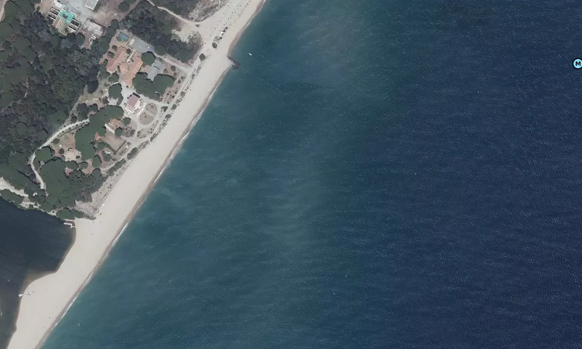 Satelite image of Golfe de Fréjus