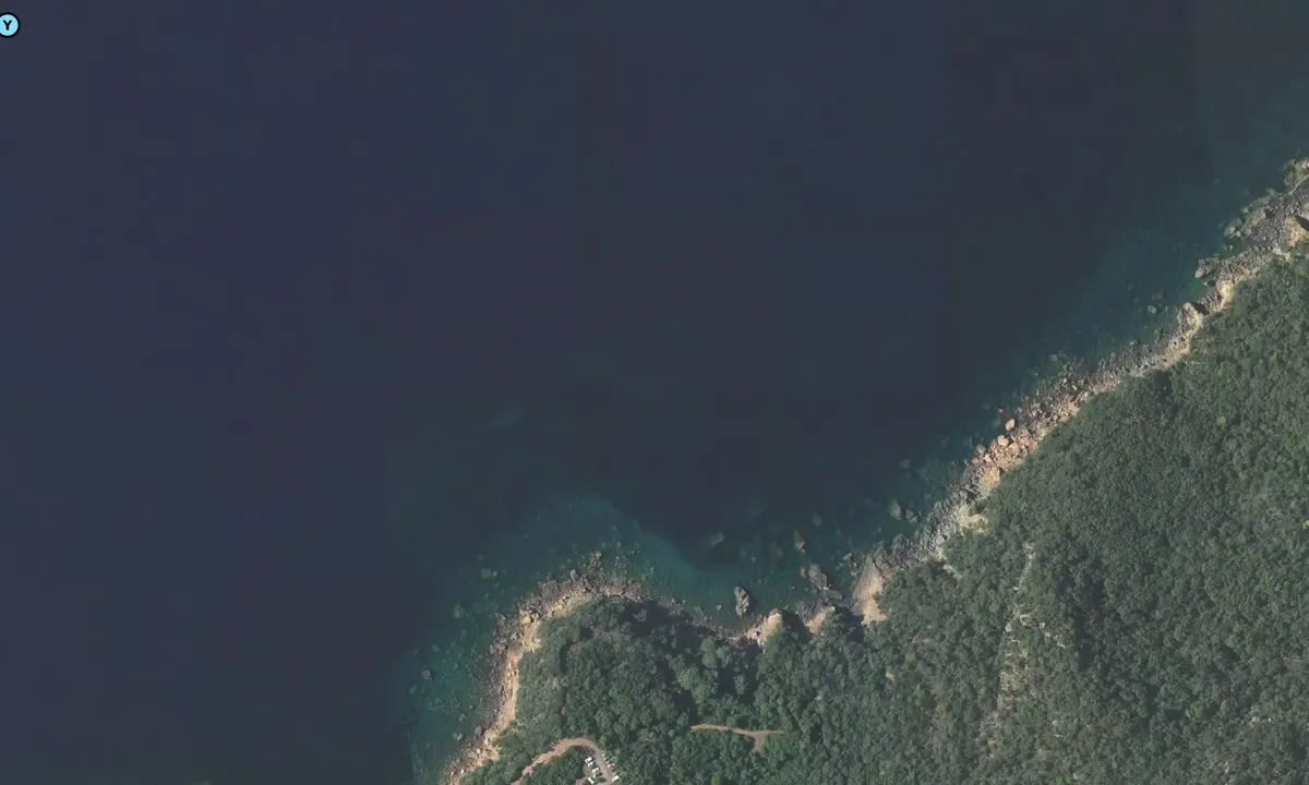 Satelite image of Golfe de Girolata Sud