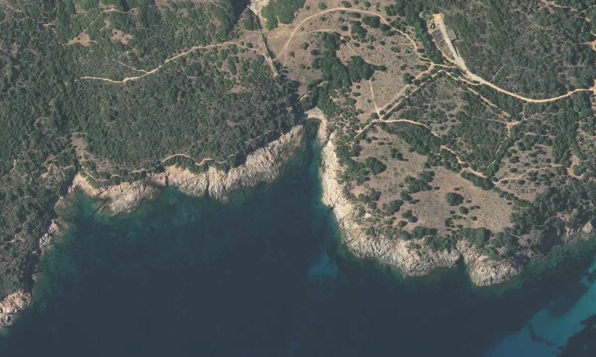 Flyfoto av Golfe de Péru - Cargèse