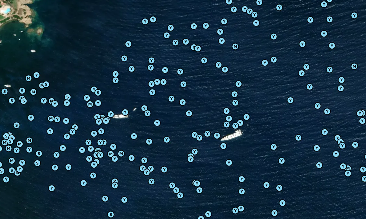 Satelite image of Golfo Pevero