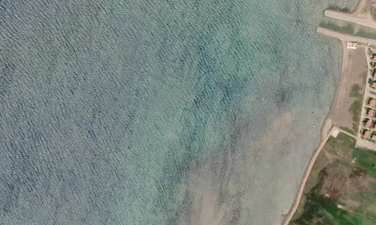 Satelite image of Gömeç