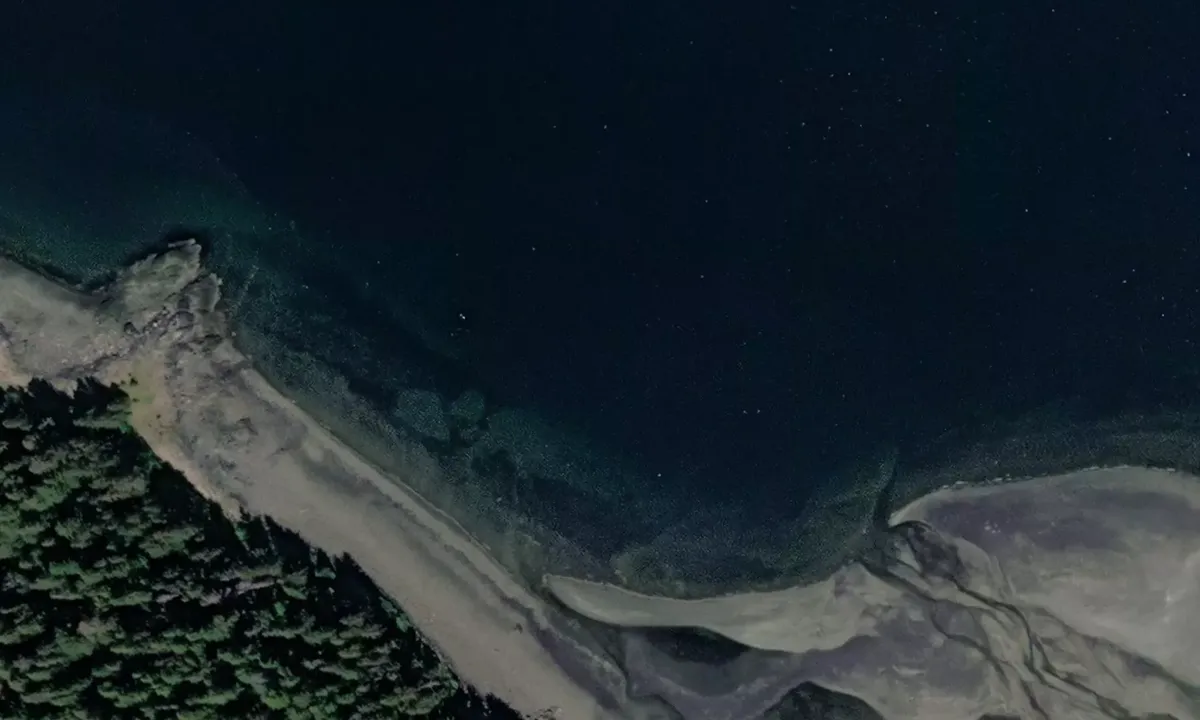 Satelite image of Goose Cove