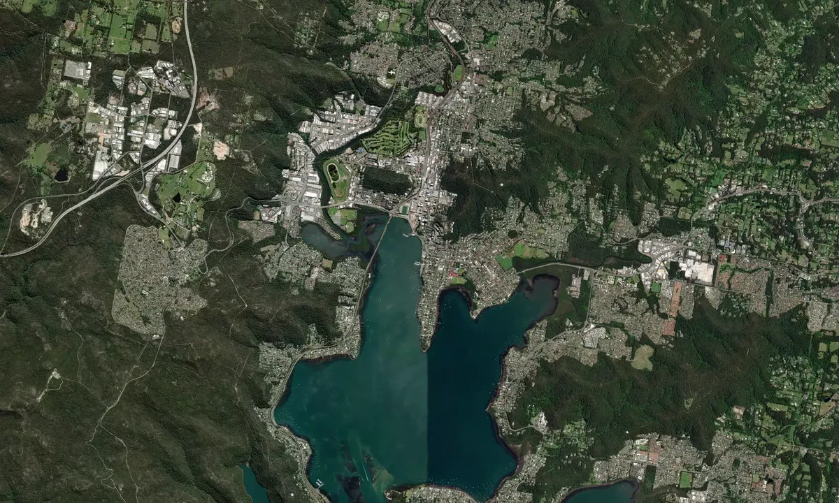 Flyfoto av Gosford Sailing Club