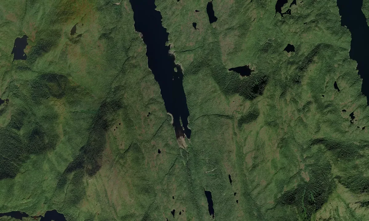 Flyfoto av Gosling Island