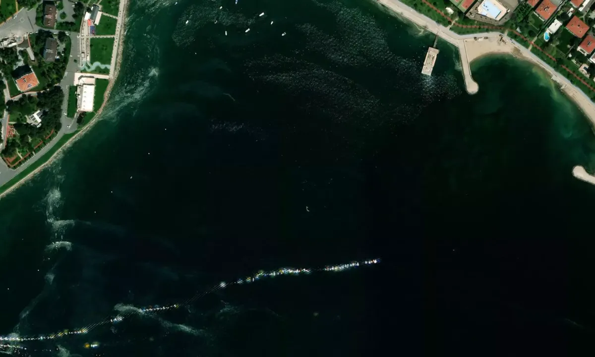 Flyfoto av Göztepe Bay