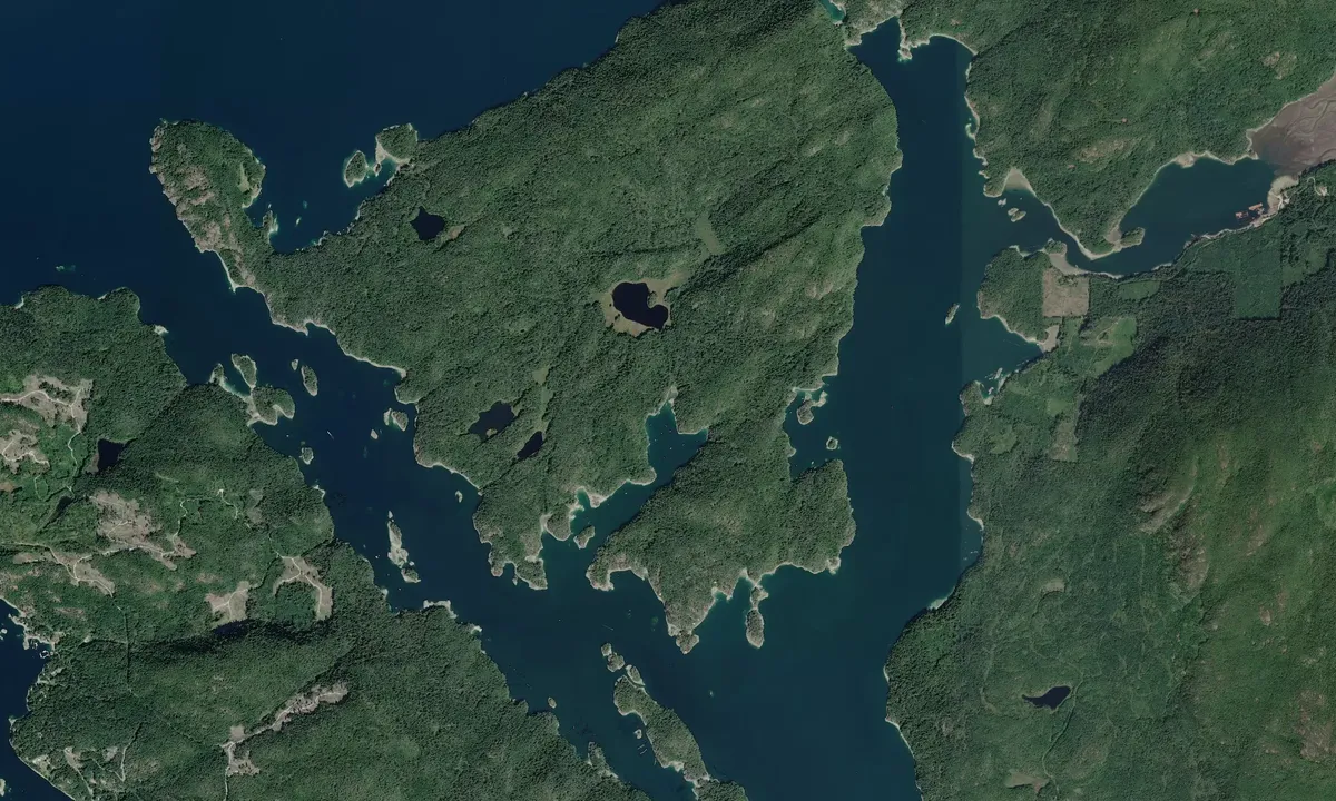Flyfoto av Grace Harbour
