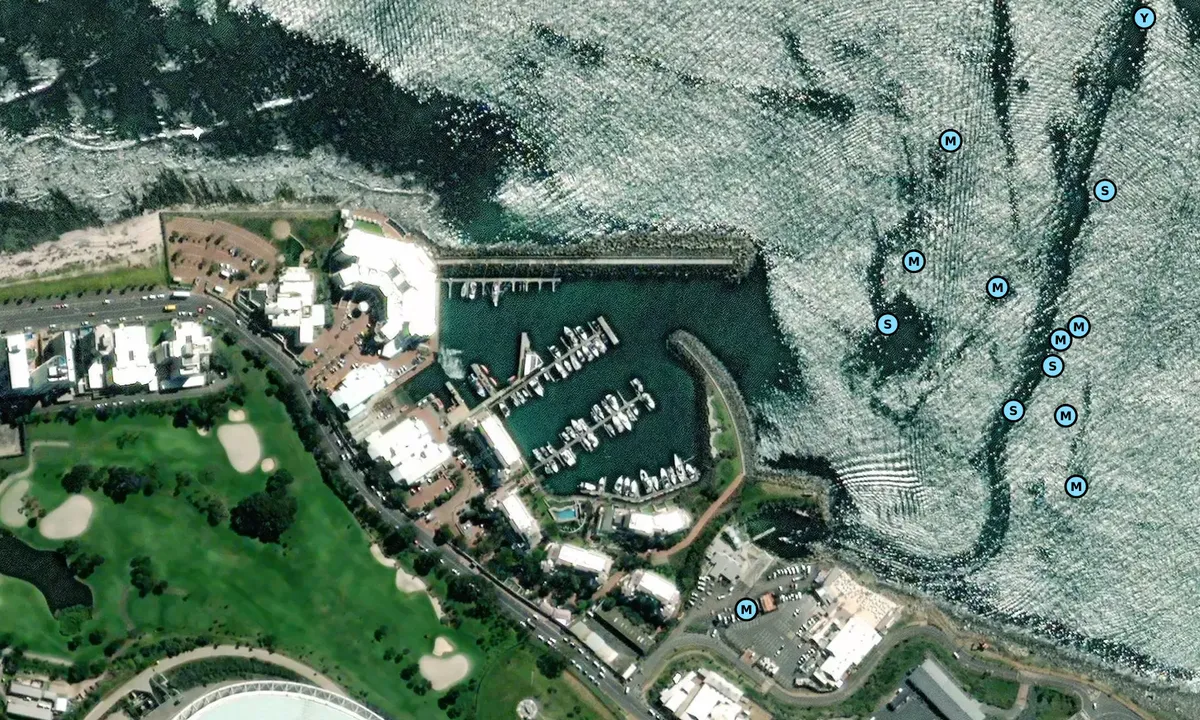 Satelite image of Grainger Bay