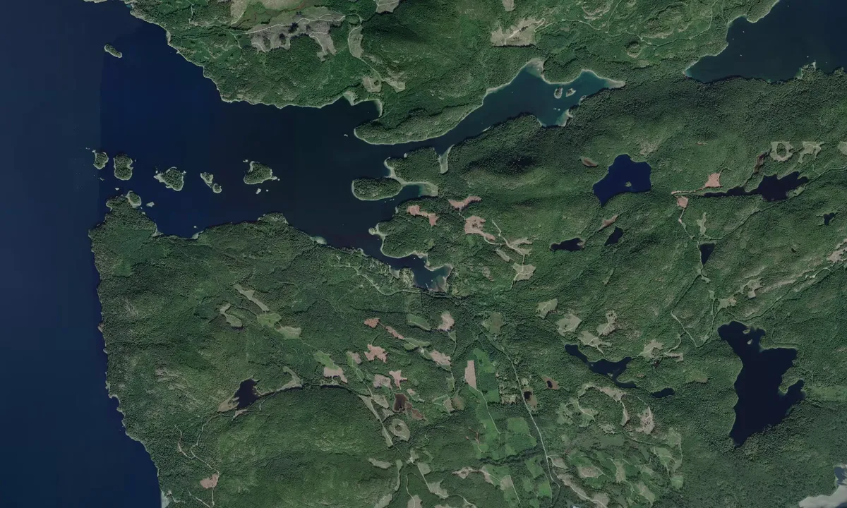 Flyfoto av Granite Bay