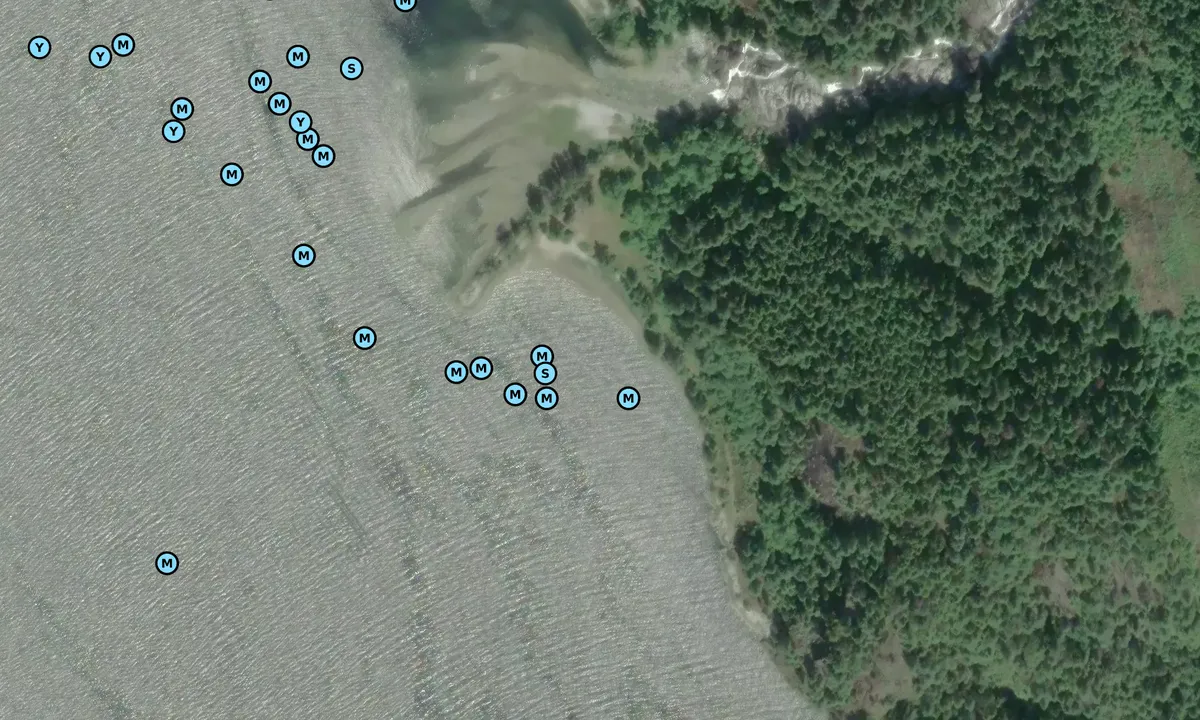 Satelite image of Granite Falls