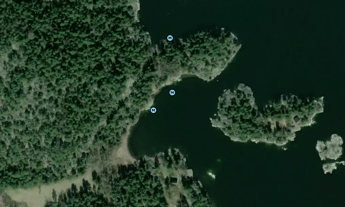 Satelite image of Gränö - Smedkobbarna