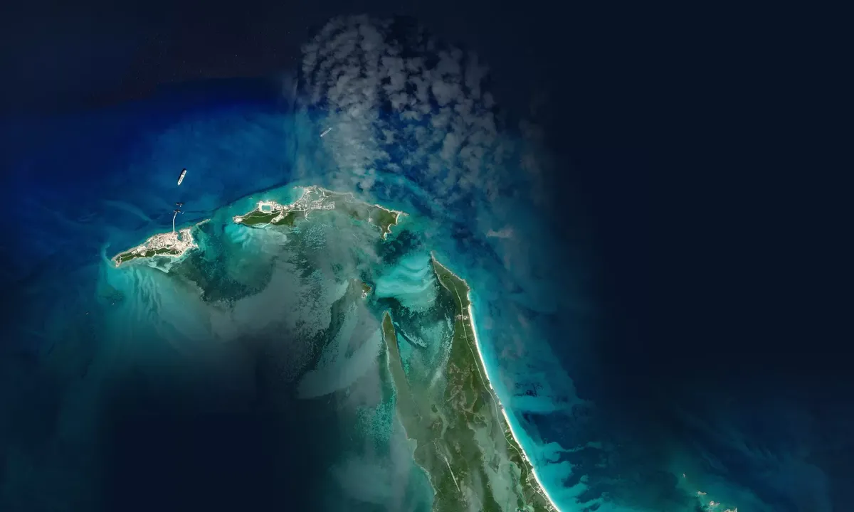 Flyfoto av Great Stirrup Cay