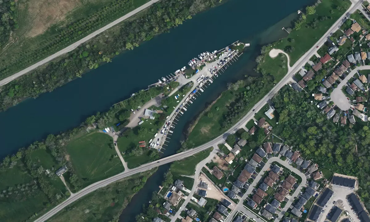 Satelite image of Greater Niagara Boating Club