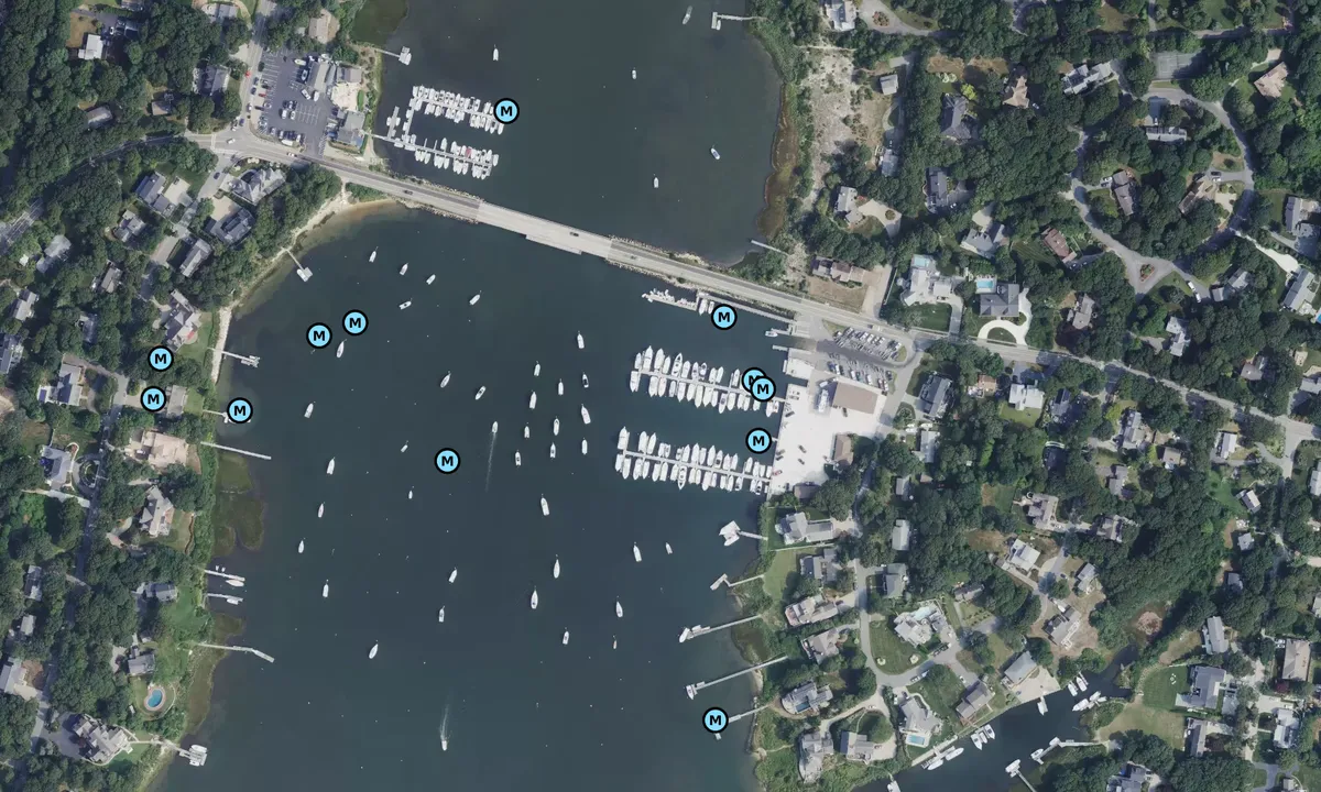 Satelite image of Green Pond Marina