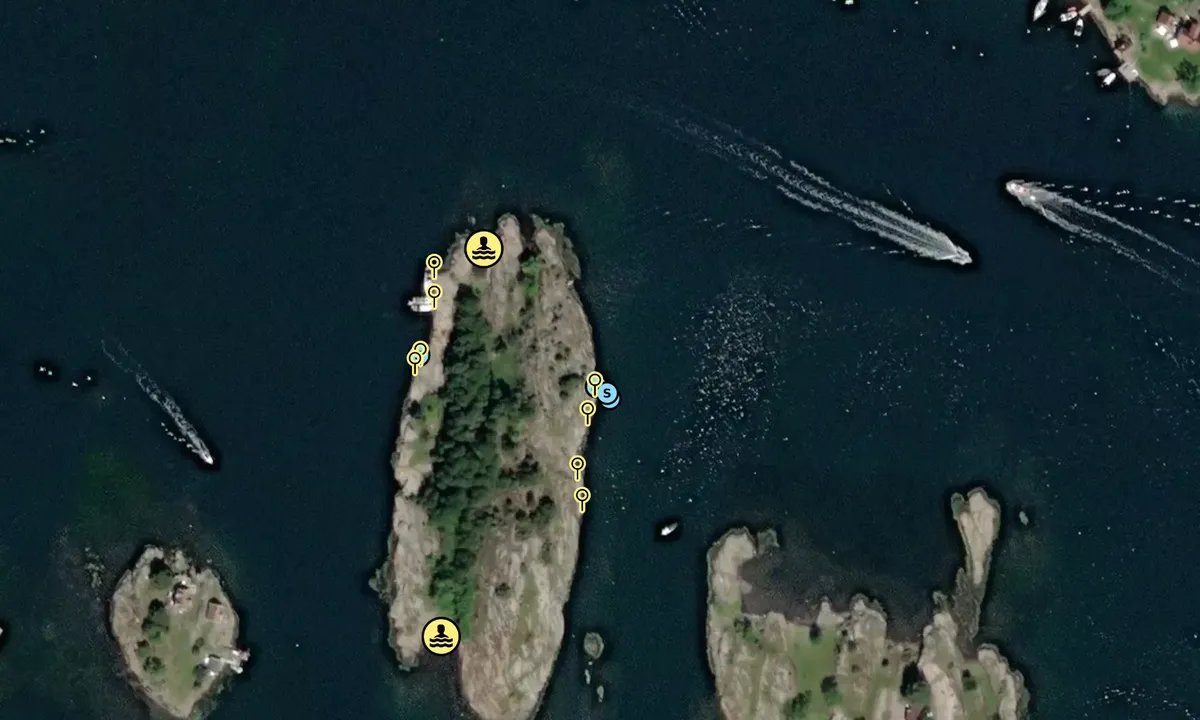 Satelite image of Grindholmene