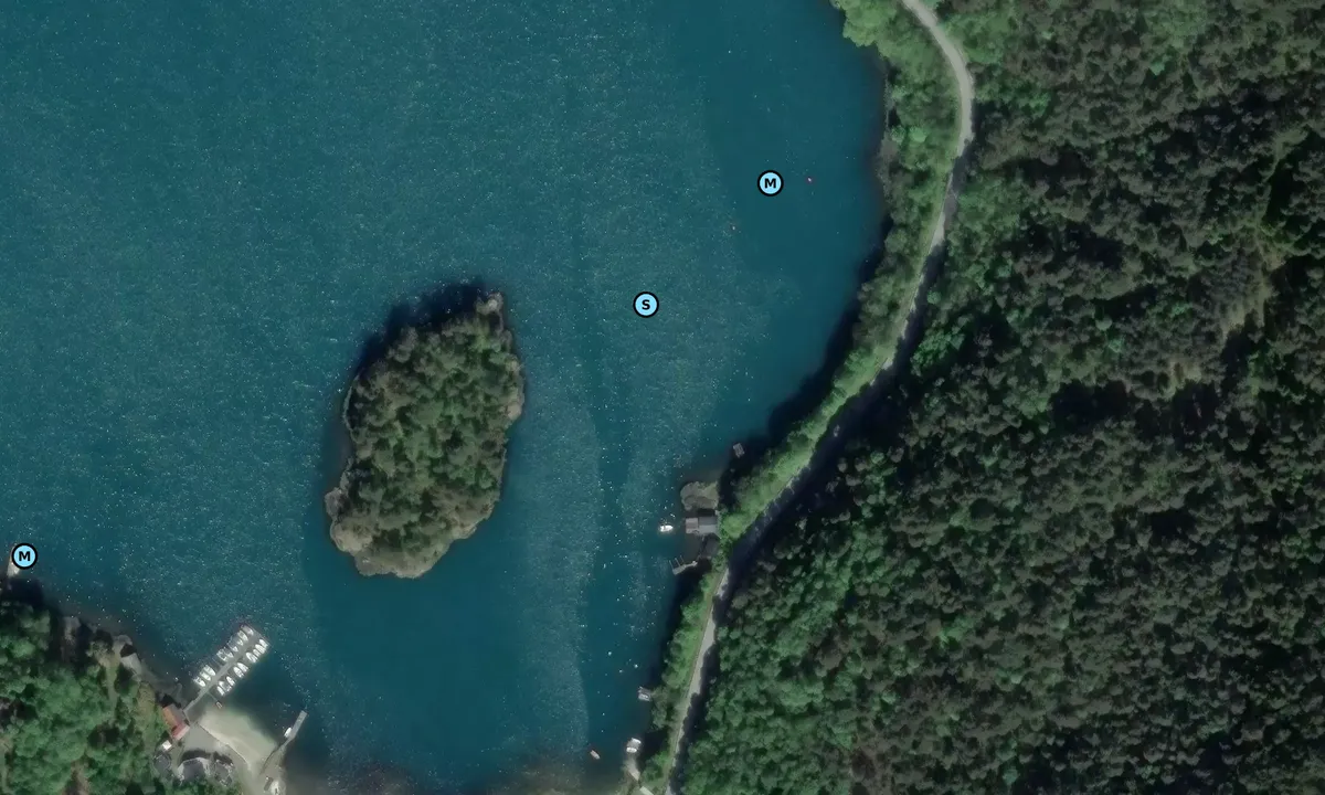 Satelite image of Gripnesvågen