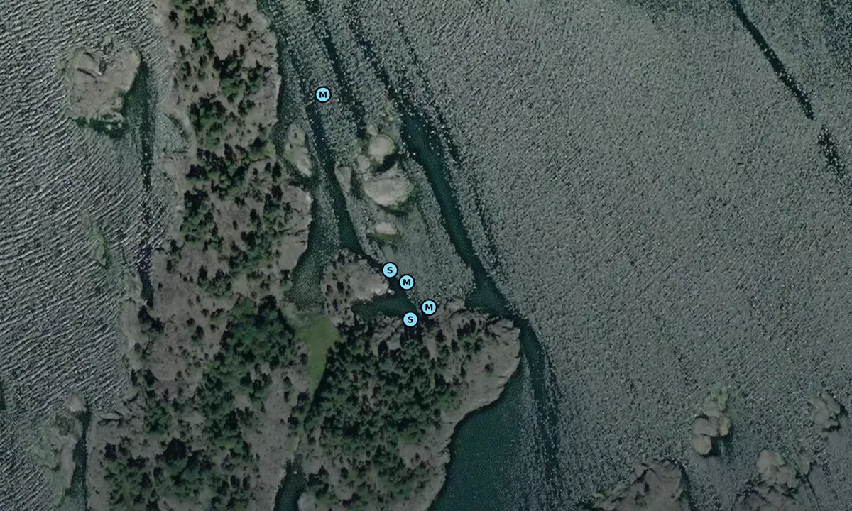 Satelite image of Grisskär