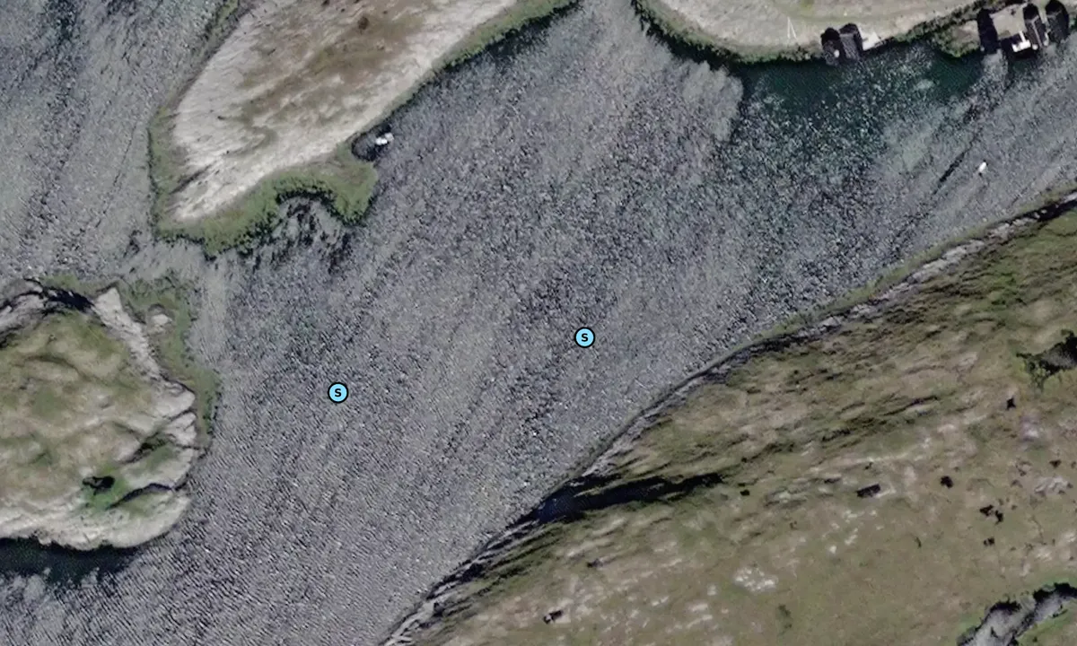 Satelite image of Grisvågen - Indre Skjervøya
