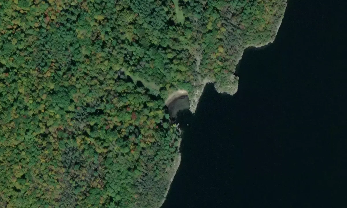 Satelite image of Grog Harbor