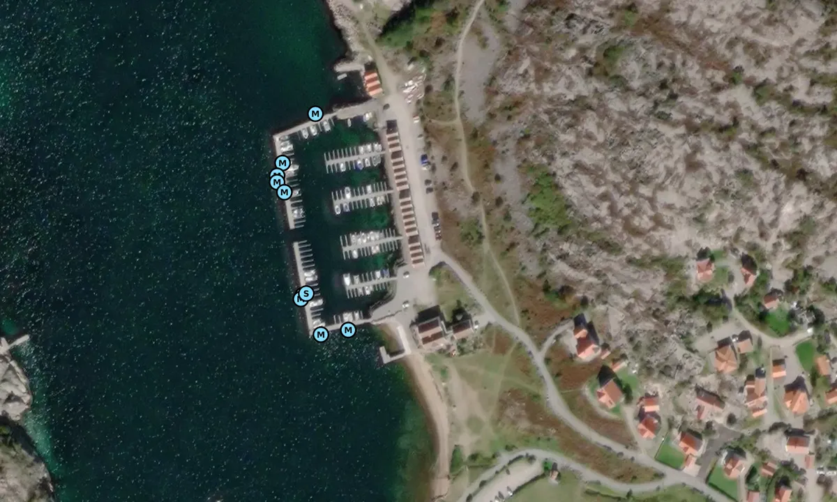 Satelite image of Grönemads Hamnförening