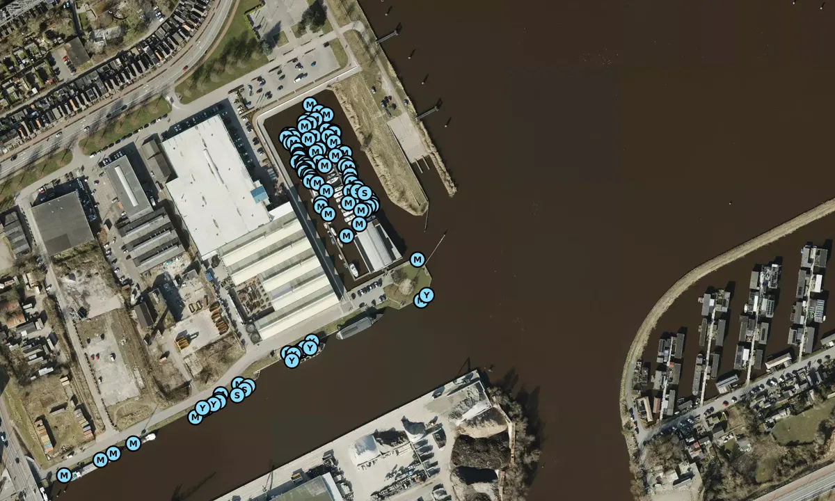 Satelite image of Groninger Motor Boat Club