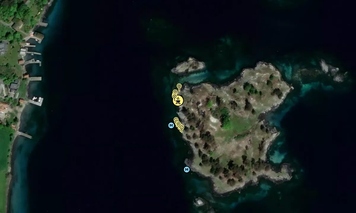 Satelite image of Grønland